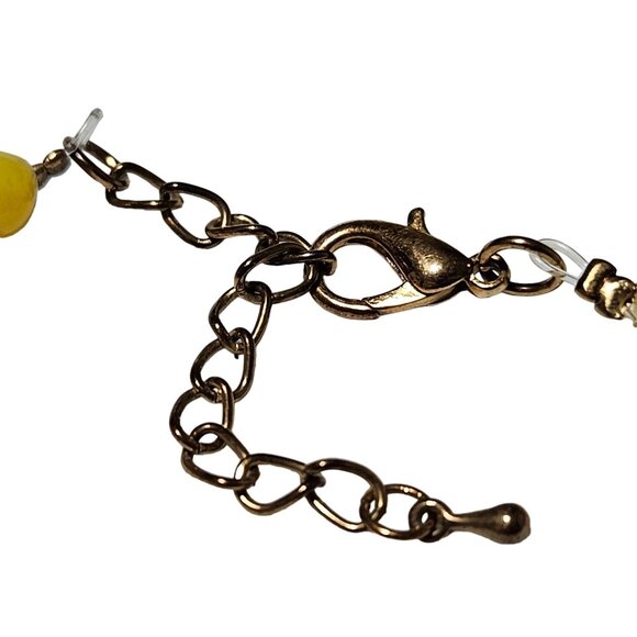 Boho Colorful Beaded Chunky Necklace Retro 60s 70s Fashion Jewelry Women - Picture 4 of 6